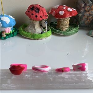 Pink random ring set